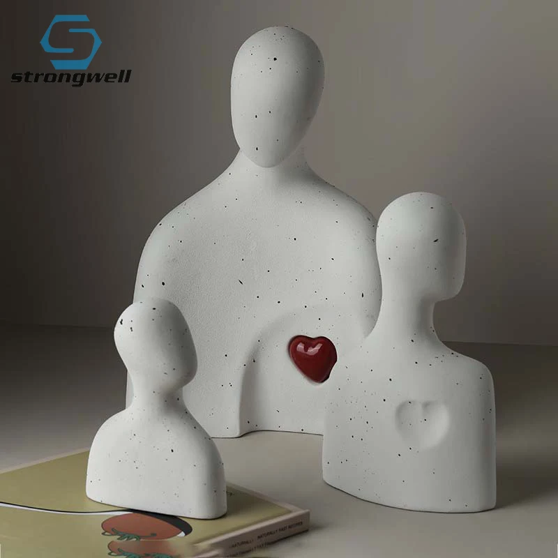 Strongwell Домашняя Декоративная скульптура любовь Семья фигурки Офис украшения