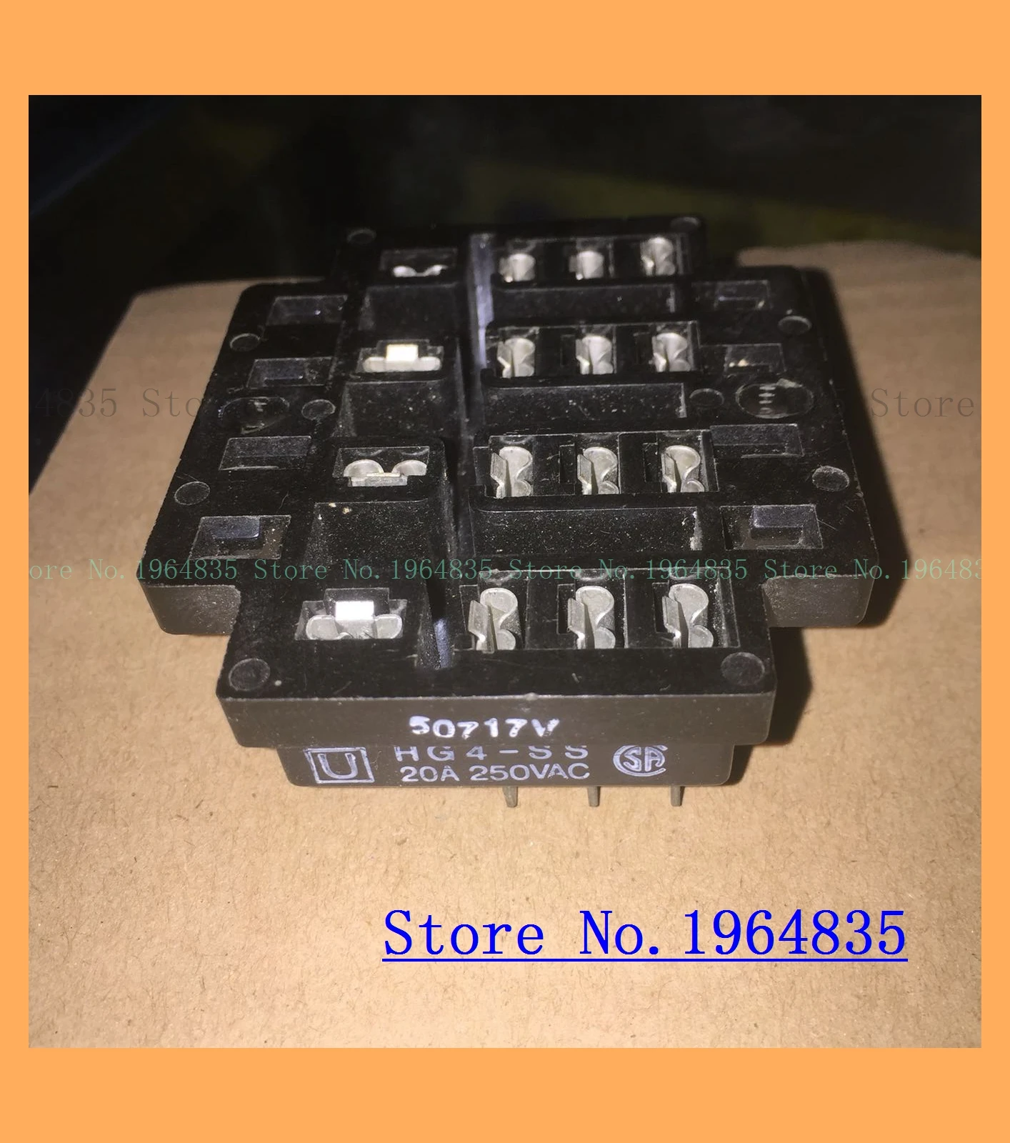 

Relay base HG4-SS