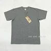 BOB DONG 300gr Basic Tee Shirts Summer Heavyweight Cotton Men's Plain T-Shirts 2