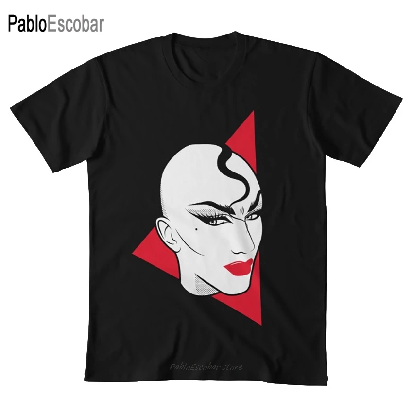 Sasha велюровая футболка Drag Queen sasha velourl drag queen sassy katya rupaul race rpdr | Мужская одежда