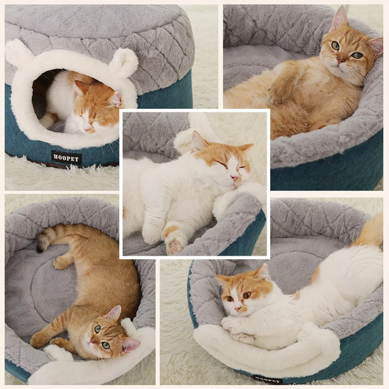 HOOPET Pet Cat Dog Bed Warming Dog House Soft Material Sleeping Bag Pet Cushion Puppy Kennel HOOPET Pet Cat Dog Bed Warming Dog House Soft Material Sleeping Bag Pet Cushion Puppy Kennel