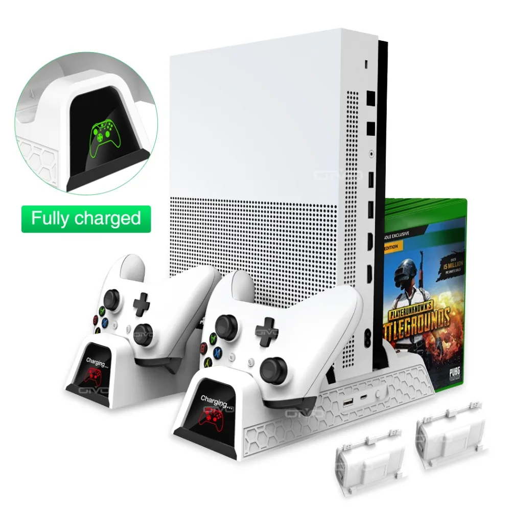 Вертикальная подставка для консоли Xbox ONE/S/X охлаждающий вентилятор зарядное