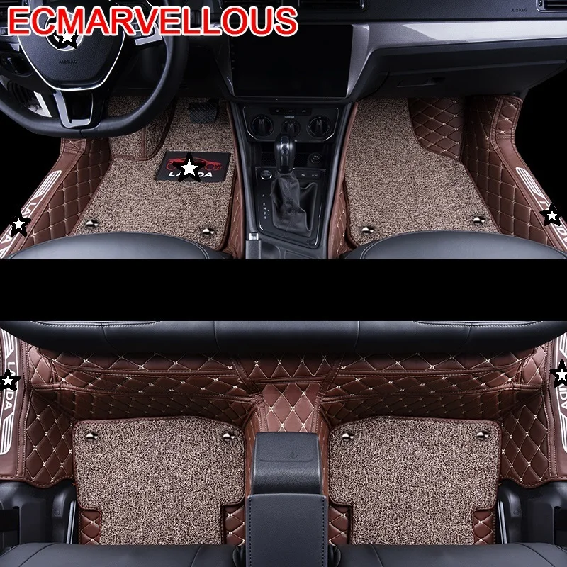 

Modified Carpet Floor Car Mats Modification Styling Automobiles Interior Decoration Foot Pad FOR Volkswagen Gran Lavida