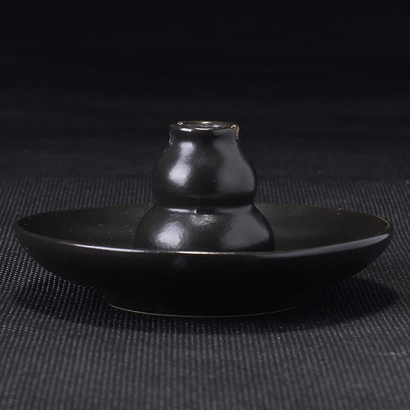 1 шт. ароматическая горелка мини Blackflow Moon Gourd Будда ручной палочка держатель Декор