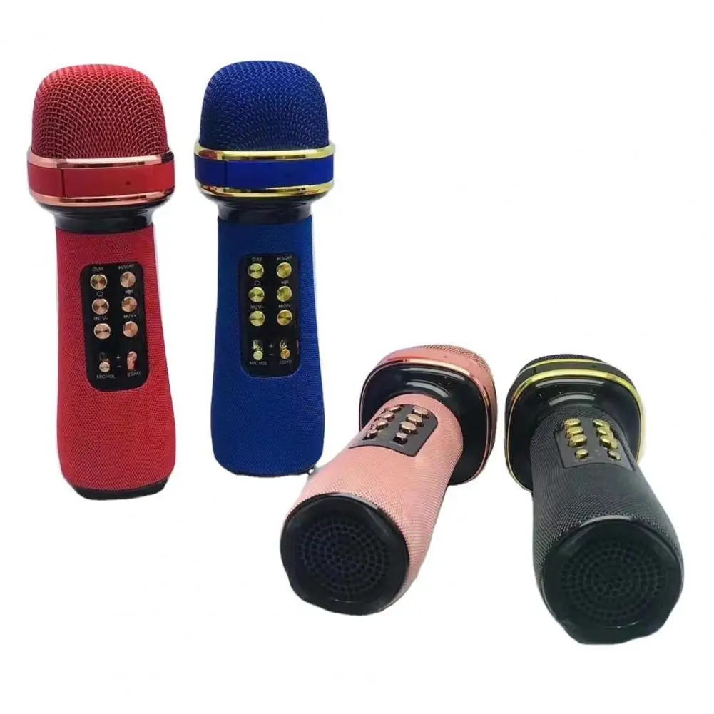 Оригинальный Bluetooth-совместимый ручной микрофон для караоке высококачественный