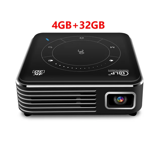 Dlp P11 3d Projector Android 9.0 Ram 