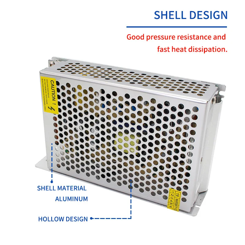 Lighting Transformers 220V to 110V 5V 12V Power Supply 1A 2A 3A 5A 6A 8A 10A 12A 15A 20A 30A 40A LED Strip Driver Power Adapter 4