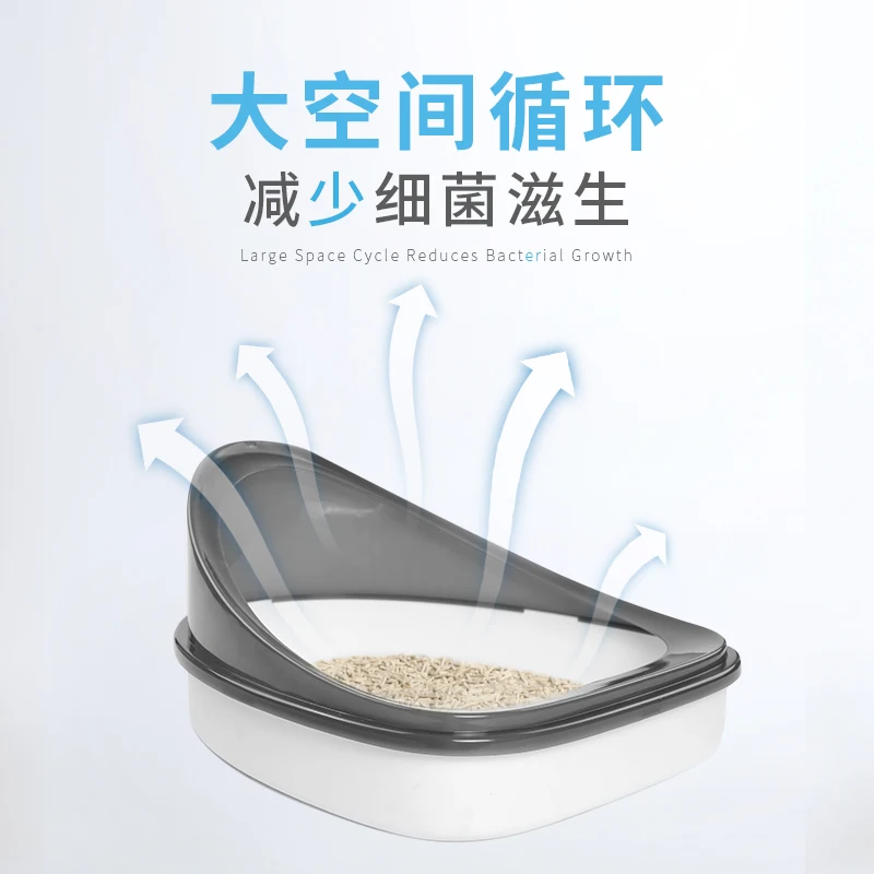 Pot Toilet Cat Litter Tray Semi-closed Spill-proof Open Arenero Gato Grande Cat Litter Kitten Pet Litter Box Cat Supplies AA60CL Pot Toilet Cat Litter Tray Semi-closed Spill-proof Open Arenero Gato Grande Cat Litter Kitten Pet Litter Box Cat Supplies AA60CL