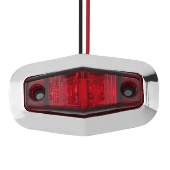 

Trailer Marker Durable Car LED Light Side Marker Lamp Portable Vehicle External Indicator Universal Warning Light