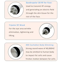 Replace Wands Female Plug 0.9cm RF Replacement for 40KHz Ultrasonic Cavitation Nozzle Weight Loss Beauty Machine 2