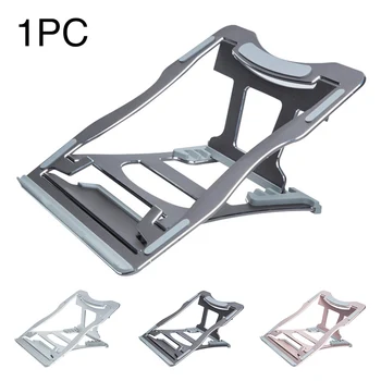 

Laptop Stand Universal Tablet Holder Scratch Resistant Modern Aluminum Alloy Cooling Support Hollowed Out Foldable Portable