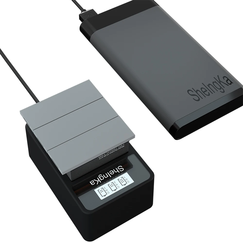 3pes 1220 mAh Action battery+ 3в1 интеллектуальное зарядное устройство для DJI Osmo аксессуары для спортивной экшн-камеры
