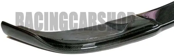 H TYPE REAL CARBON FRONT LIP SPOILER FOR BMW E60 M-TECH FRONT BUMPER