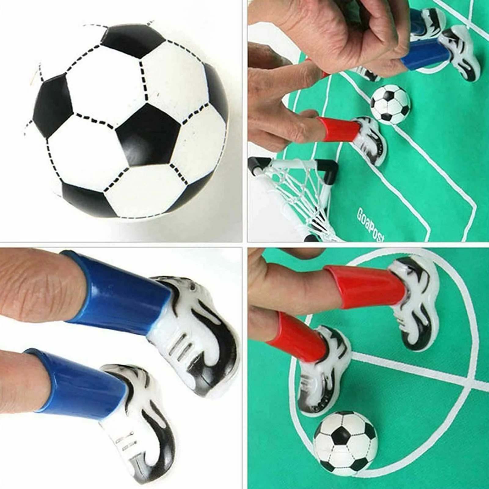 【Serendipity party】Mini Finger Football Fingertip Football Boot Set Funny Playable Finger Soccer Toy ParentChild Interactive Sports pretty well.
