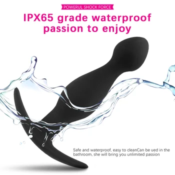 EXVOID Silicone Butt Plug for Beginner G-spot Massager Anal Plug Sex Toys for Men Women Vagina Anus Dilator Dildo Anal Beads 4