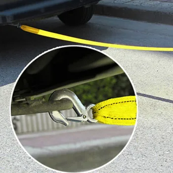 

4M 3 tontraction rope traction rope with eagle claw hook and loop for Peugeot 206 207 208 301 307 308 407 2008 3008 4008