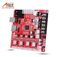 Anet A1284-Base v1.7 placa de controle base placa mãe mainboard para anet a8 mais diy auto montagem impressora desktop 3d reprap i3