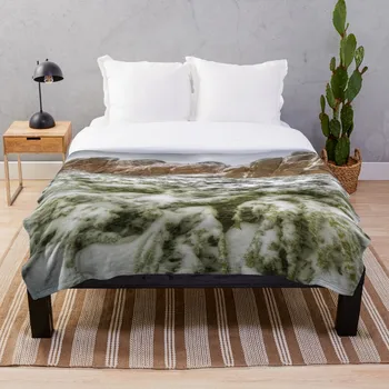 

Soft Blanket for Bed Sherpa Flannel Fleece Blanket Home Travel Sofa Soft Throw Blanket Granite Outcrops Mount Buffalo