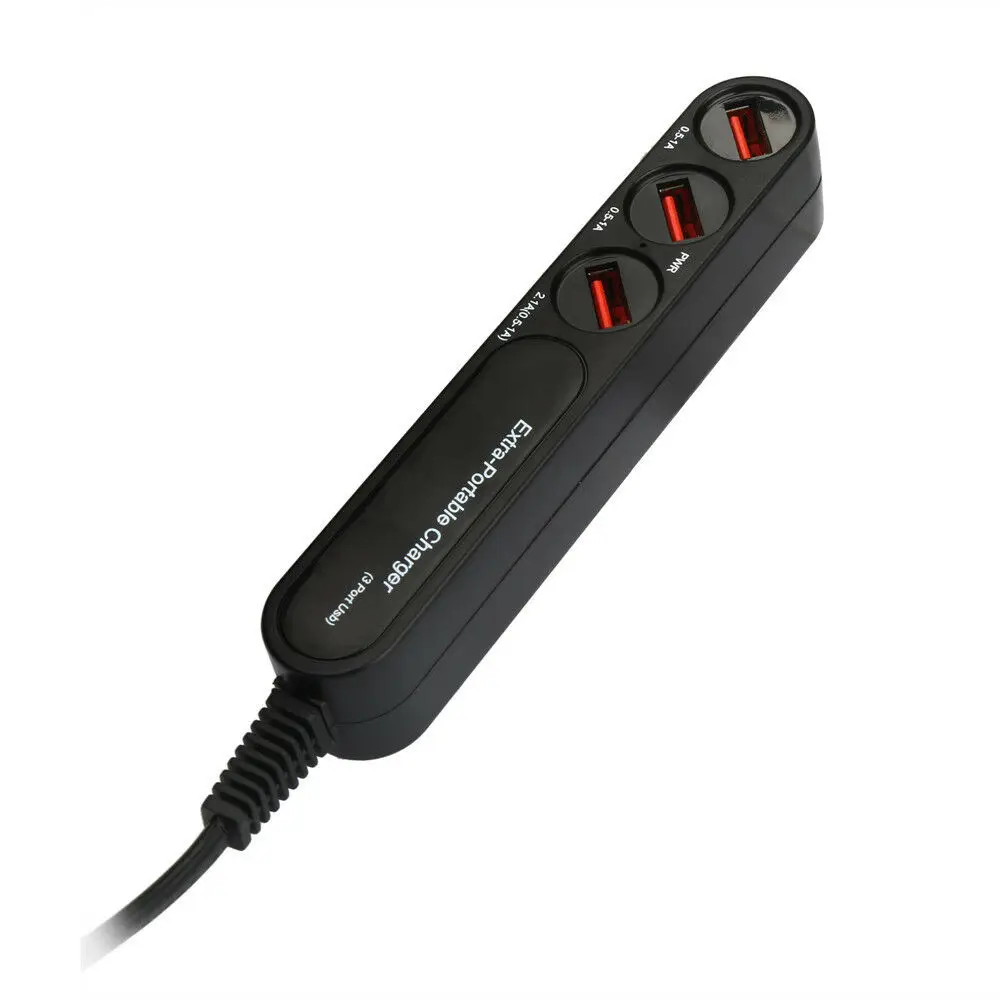 Многофункциональный 3 USB выхода порта Путешествия стены концентратор разъём адаптера питания мобильного телефона зарядное устройство
