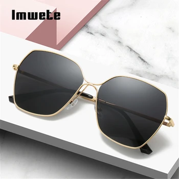 

Imwete Classic Polarized Sunglasses Women Men 2020 Trending Metal Sun Glasses Shades Female UV400 Driving Goggles Sunglass
