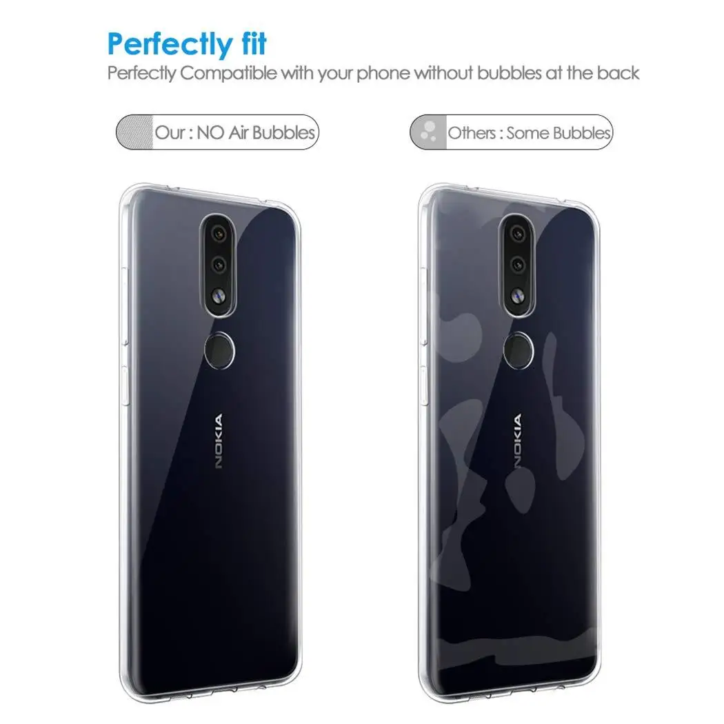 Ультратонкий Мягкий ТПУ чехол для Nokia 3.1C 7,2 6,2 4,2 3,2 2,2 5,1 3,1 2,1 1 2 3 4 5 6 7 8 Sirocco 9 чистый вид 7 Plus Прозрачный чехол для телефона