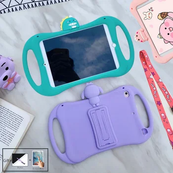 

Cute Cartoon Kids Cover for IPad 9.7 2017 2018 Mini Case for IPad 10.2 Pro 9.7 Tablet Soft Silicon Stand Funda Case for Air 1 2