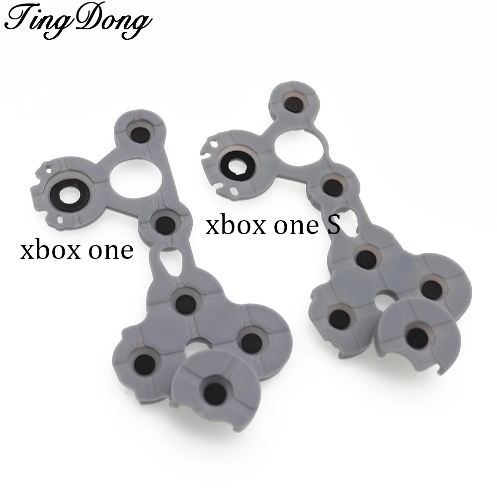 

3PCS Grey Silicon Conductive Rubber Conductive Rubber Button For Xbox One S Controller D Pad