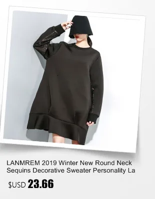 LANMREM Original Folding Door Sloping Shoulder Button Decoration Solid Color Simple Temperament Shirt Female 19B-a134