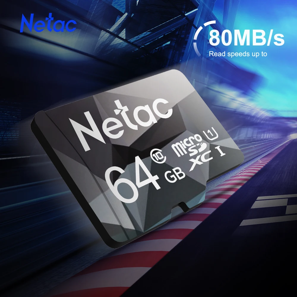 Карта памяти Microsd Netac класс 10 64 ГБ 128 32 16 8 U1|Карты памяти| |