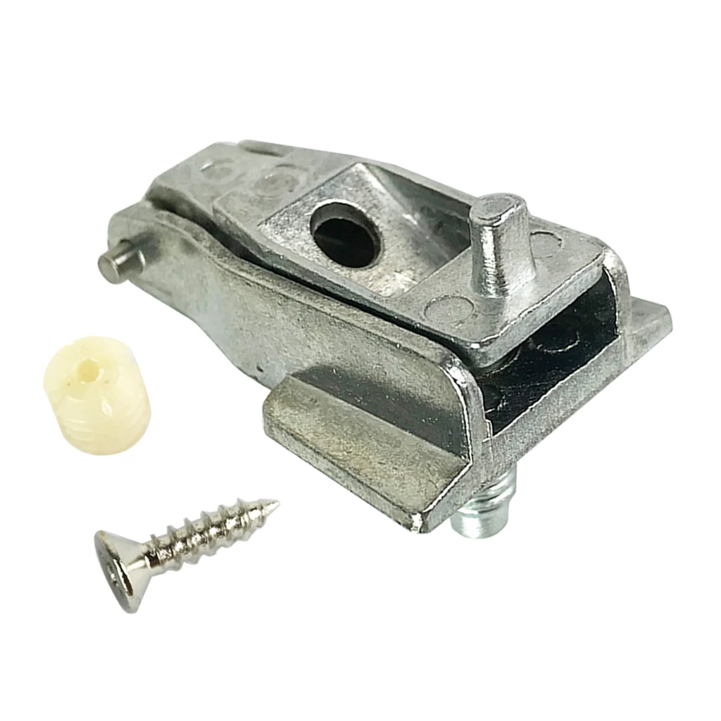 Chrome Metal Outer Door Handle Hinge Both Side Replacement for Fiat 500