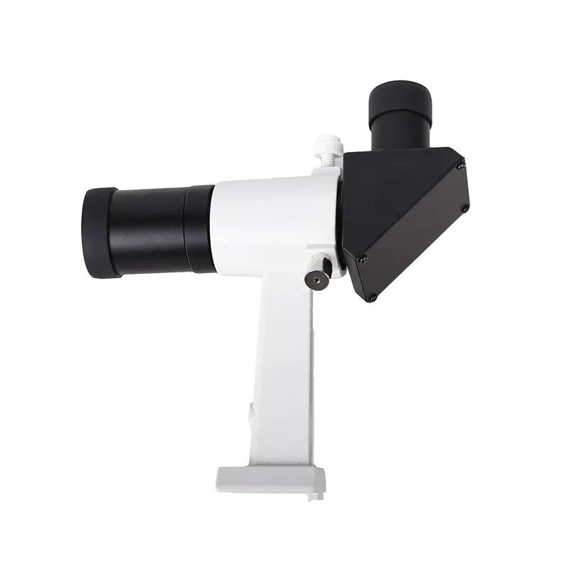 Astronomical Telescope 6x30 Metal Finderscope With Crosshair And Bracket Angled Finder Scope With Upright And Non-Reversed Image 4