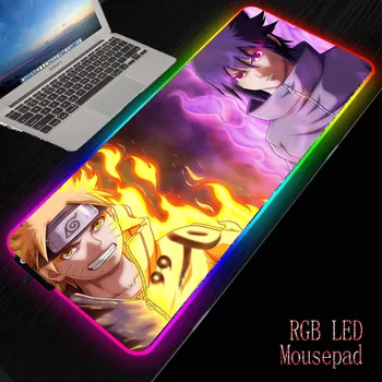 

Mairuige Anime Naruto LED Illumination Mouse Pad RGB Computer Mice Mat Large pad for Desk Laptop Notebook Gaming