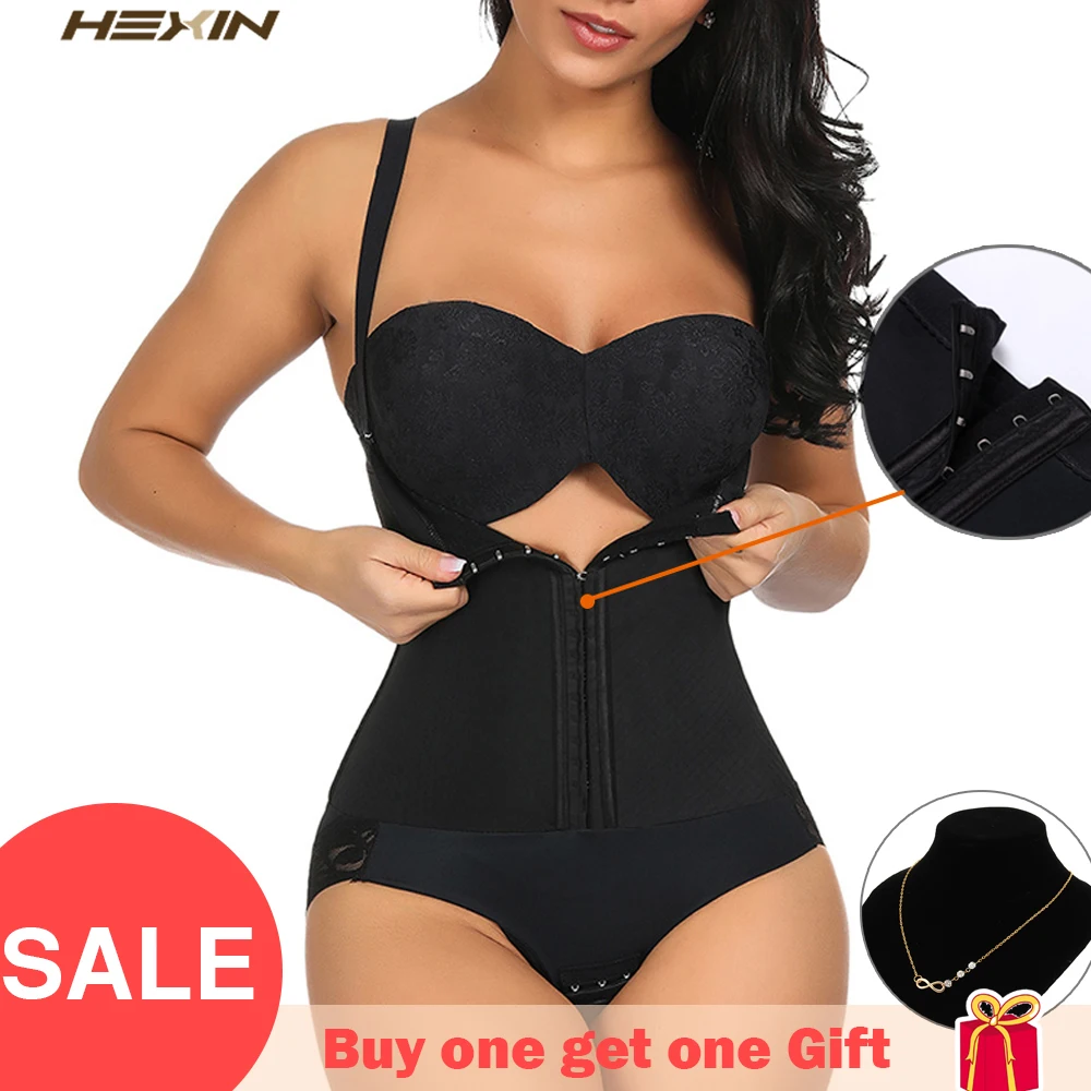 

HEXIN Full Body Shaper Modeling Belt Slimming Waist Trainer Butt Lifter Bodysuit Tummy Control Push Up Shapewear Corset
