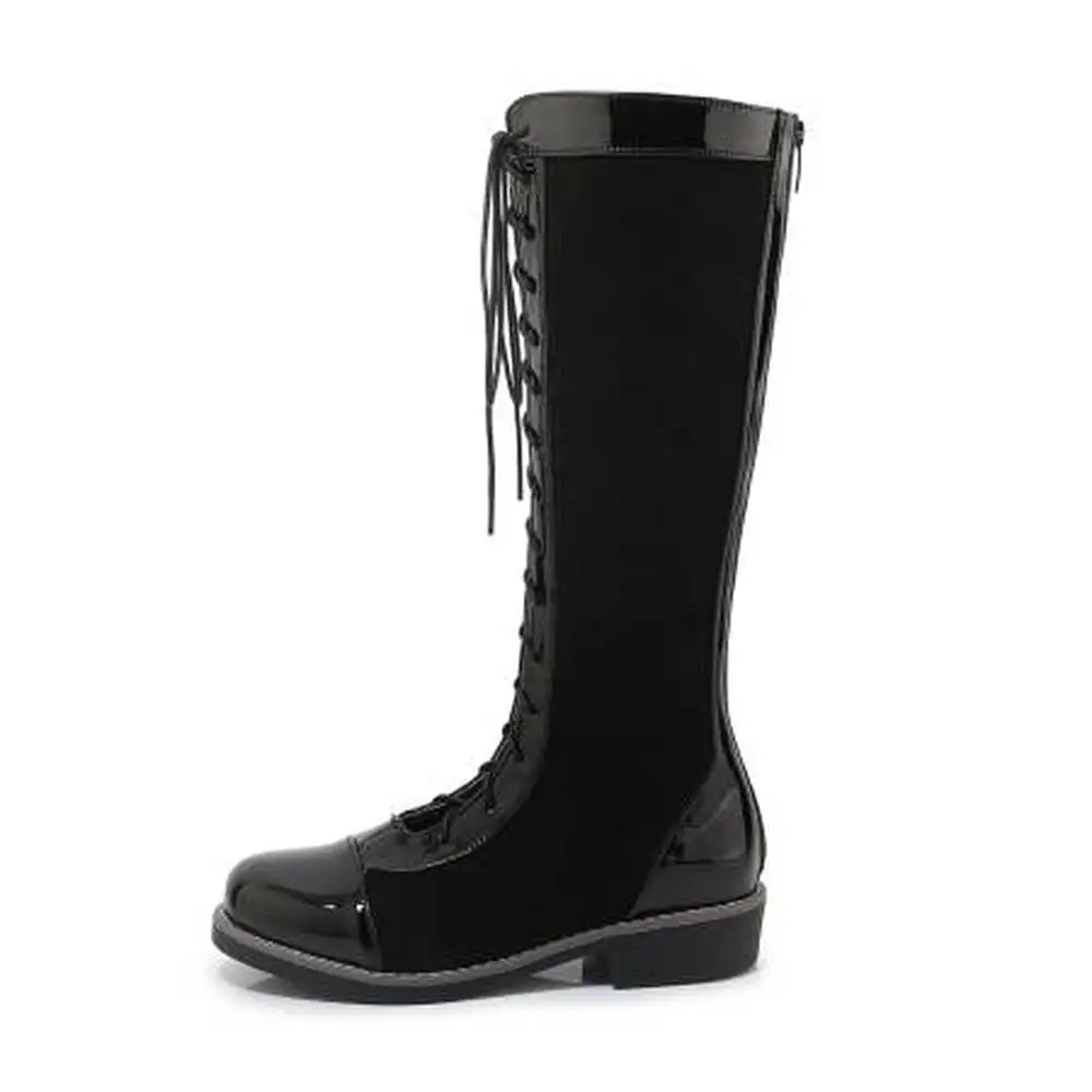 BLXQPYT/Лидер продаж; модные мотоциклетные ботинки Martin; Outono Inverno Botas De Couro; женские Ботинки на каблуке; f33