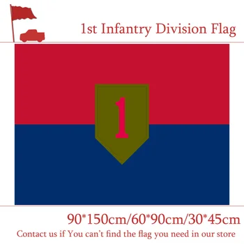 

15PCS Flag 3x5 Feet U.S.A 1st 2nd 3rd Infantry Division Flag 40*60cm Car Flag 90*150cm 60*90cm For Office