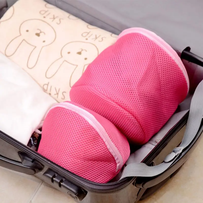 

Household Thicken Laundry Bag Zipper Underwear Protector for Washing Machine Sandwich Shaped Cloth Cleaning Laundry Bag