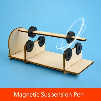 

Physical Experiment Homemade Magnetic Levitating Pen Physical Experiment Science DIY Educational Toy For Kid Students #903