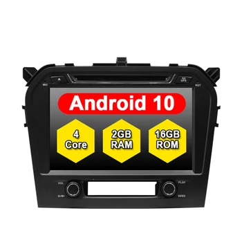 

ANDROID 10.0 FOR SUZUKI GRAND VITARA 2016 BUILT-IN WIFI MODULE CAR Stereo DVD PLAYER GPS NAVIGATION 2din Central Multimidia