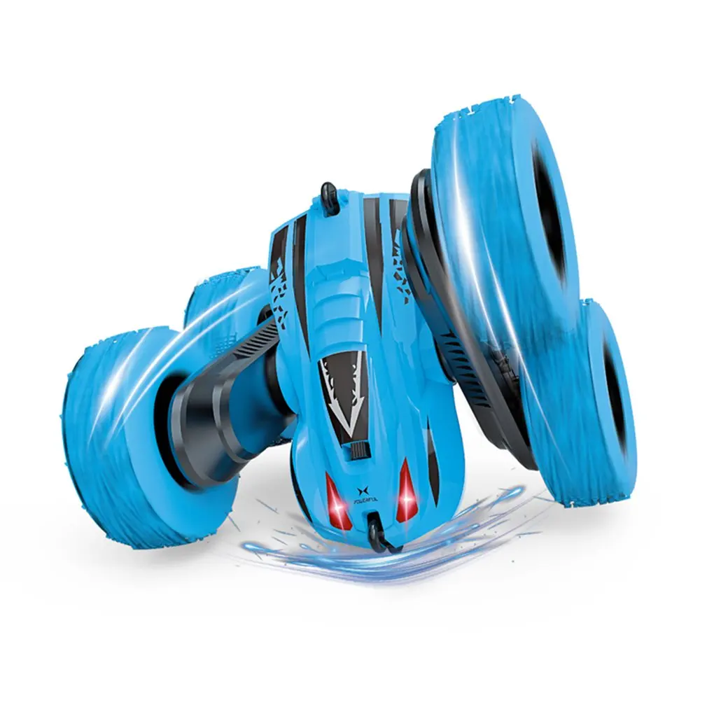 

1/18 RC Car 360 Degree Roll Double Sided Stunt Car High Speed Rotating Toy Car Cool Headlight Children's Toy Car