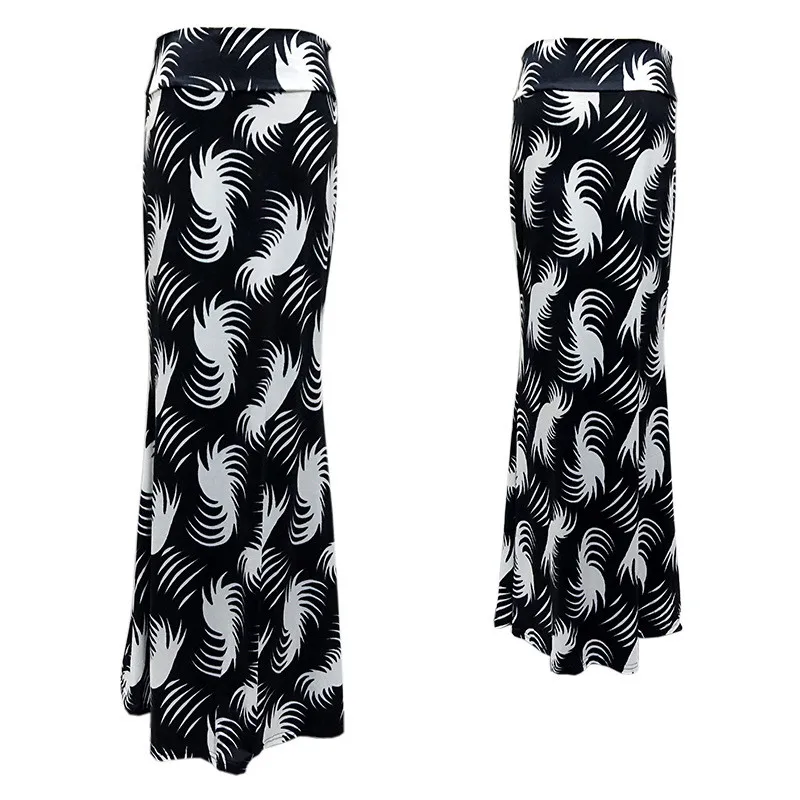 Модные женские юбки Макси Faldas ropa mujer длинная юбка женская одежда Jupe Femme Saia винтажные юбки женские Spodnica Vestidos - Цвет: 16-