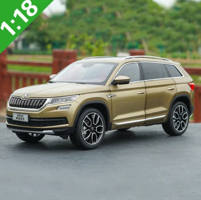 

1/18 Skoda KODIAQ SUV Alloy Diecast Metal Car Model Toy For Kids Birthday Gifts Toy Collection Original Box