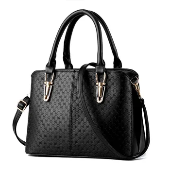 

New Fashion Simple Portable Casual Shoulder Diagonal Package Women Leather Handbags Designer Bags Famous Brand Women Bags 2019