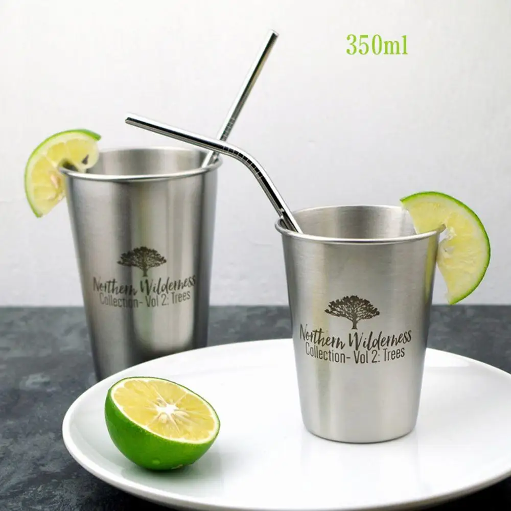 Stainless Steel Double Wall Cup - كوب فضي متعدد ال...