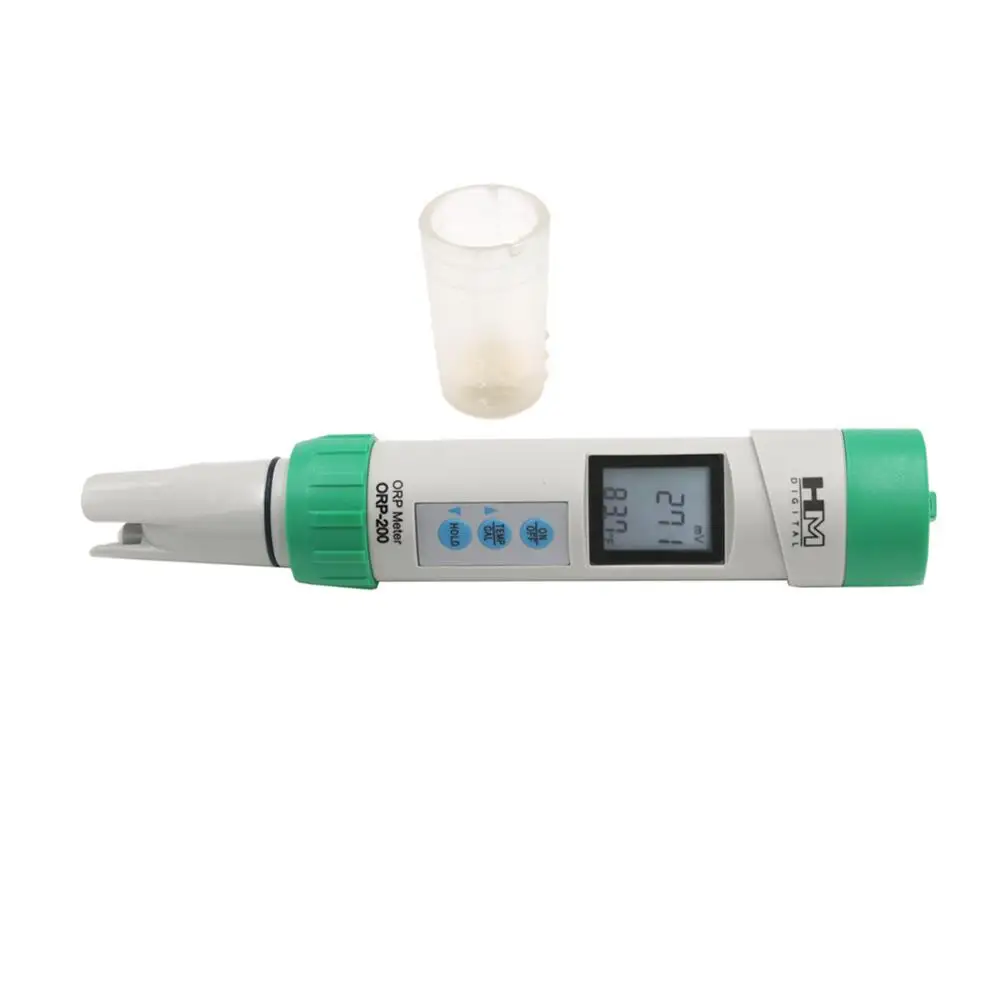 HM ORP-200 цифровой измеритель температуры водонепроницаемый тест er IP-67 рейтинг ОВП метр тест-ручка с функцией автоматической калибровки