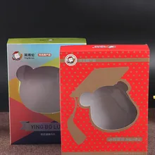 Таможня картонная бумага ПВХ упаковочная коробка/рубашка упаковочная коробка с ПВХ окном- PX11296