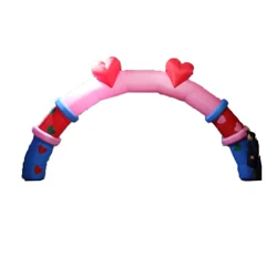 Inflatable Arches Archway Wedding Heart Shaped Theme Inflatable Arch For Events With High Quality