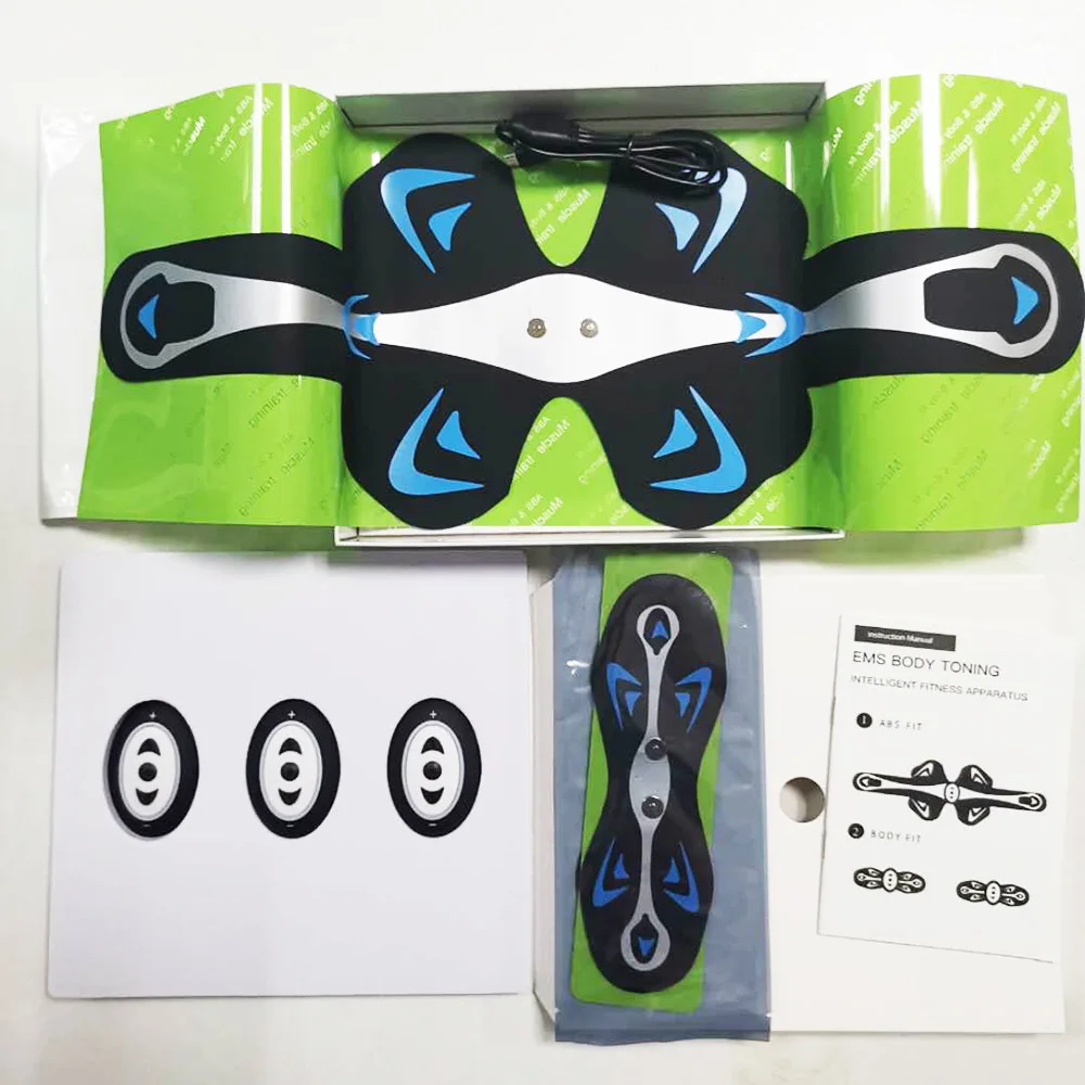 

Abdominal Stickers AB Rocket Gift Box Smart Charging-Abdominal Arm Muscle Paste Belly Instrument for Both Men And Women