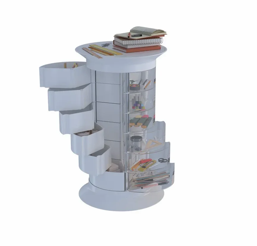 versatile cabinet multi-functional furniture Bedside table Modern style 49x49x83 cm | Мебель