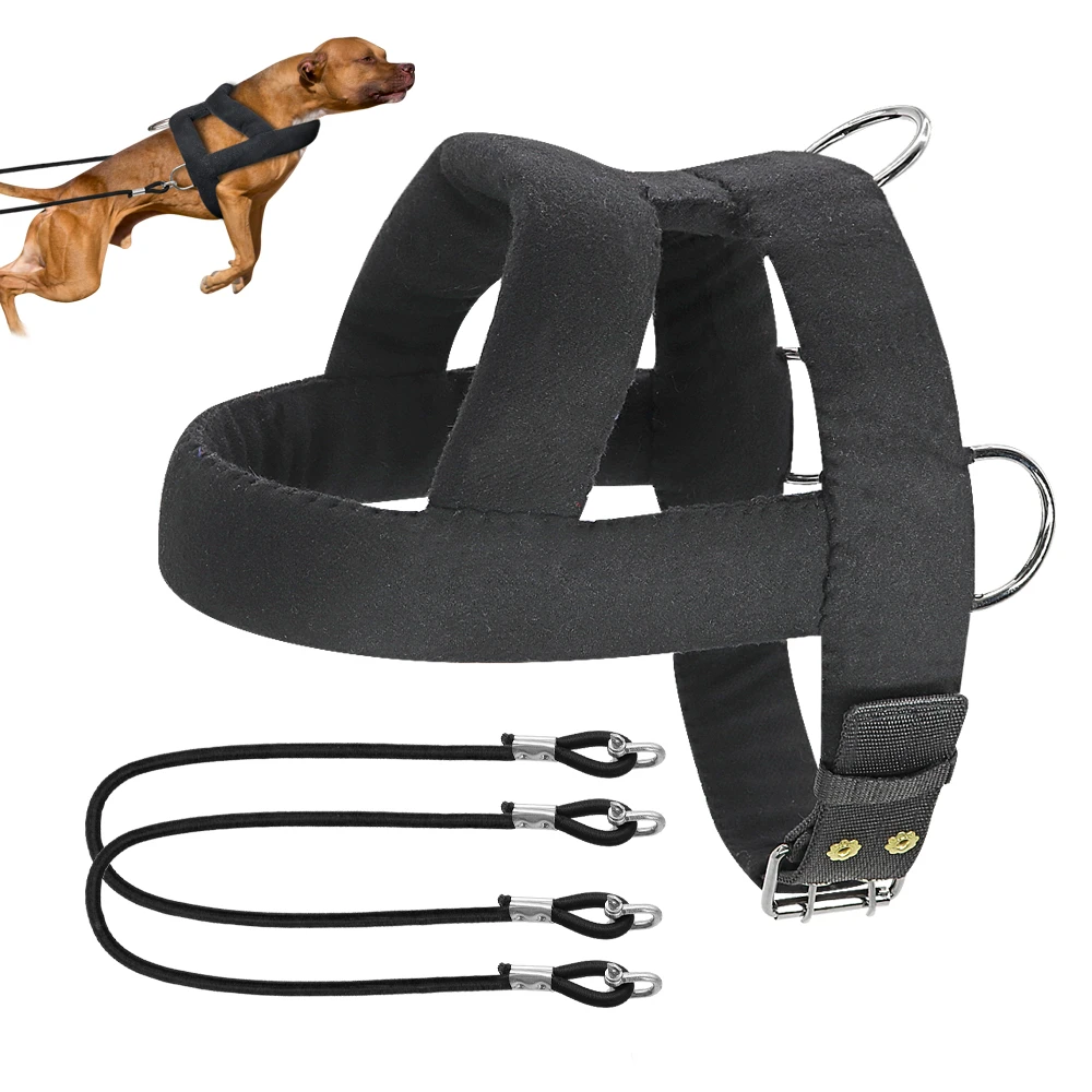 Dog Weight Pulling Sledding Dog Harness For Medium Large