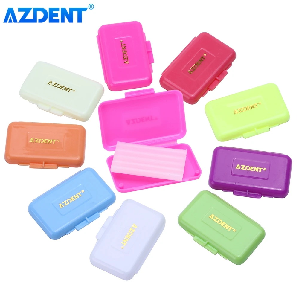 Azdent 5 Box/pack Dental Orthodontic Wax Relief Wax Sticks For Braces